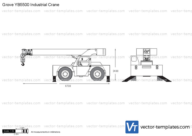 Grove YB5500 Industrial Crane