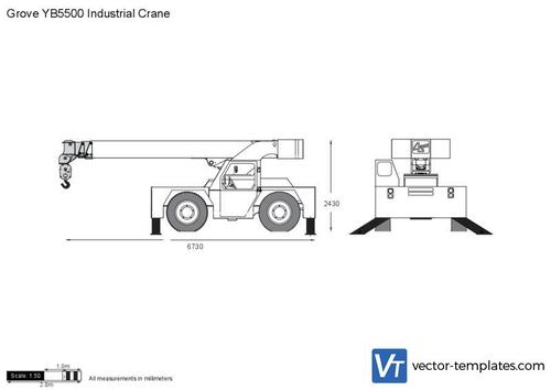 Grove YB5500 Industrial Crane