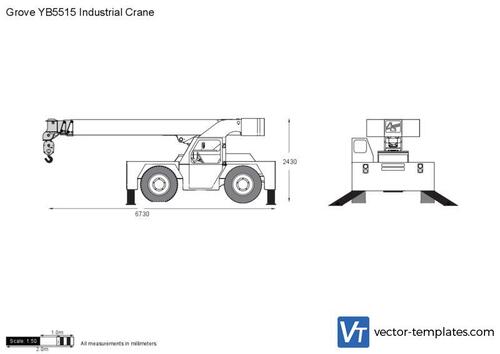 Grove YB5515 Industrial Crane