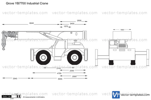 Grove YB7700 Industrial Crane