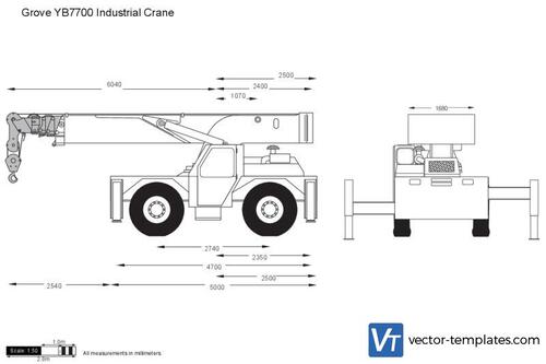 Grove YB7700 Industrial Crane