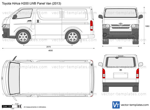 Toyota HiAce H200 LWB Panel Van