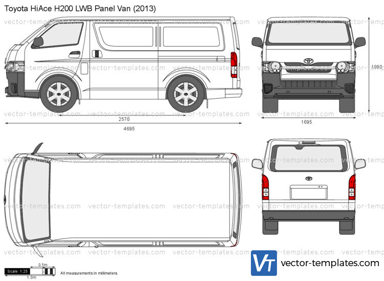 Toyota HiAce H200 LWB Panel Van