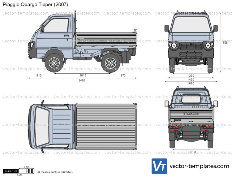 Piaggio Quargo Tipper