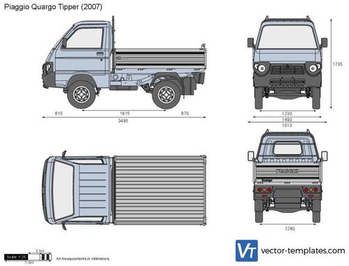 Piaggio Quargo Tipper