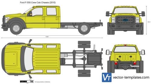 Ford F-550 Crew Cab Chassis