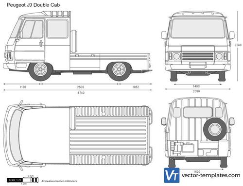 Peugeot J9 Double Cab