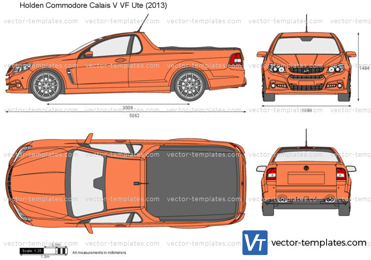 Holden Commodore Calais V VF Ute