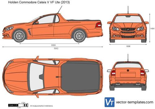 Holden Commodore Calais V VF Ute