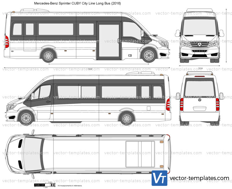 Mercedes-Benz Sprinter CUBY City Line Long Bus