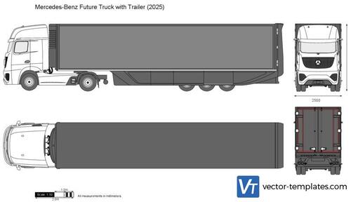 Mercedes-Benz Future Truck with Trailer