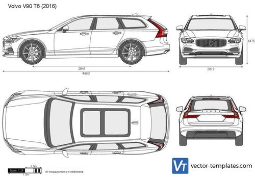 Volvo V90 T6