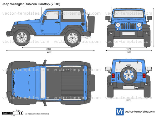 Jeep Wrangler Rubicon Hardtop JK