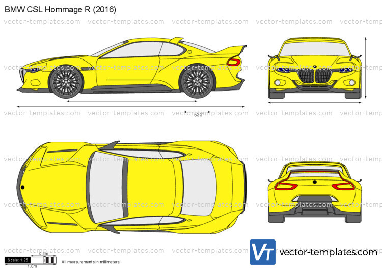 BMW CSL Hommage R