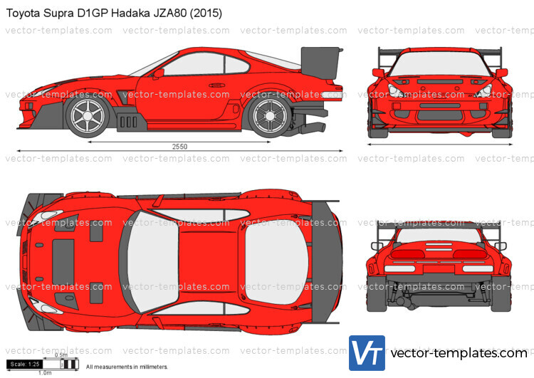 Toyota Supra D1GP Hadaka JZA80