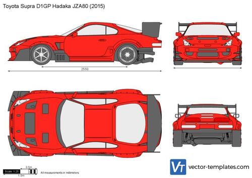 Toyota Supra D1GP Hadaka JZA80