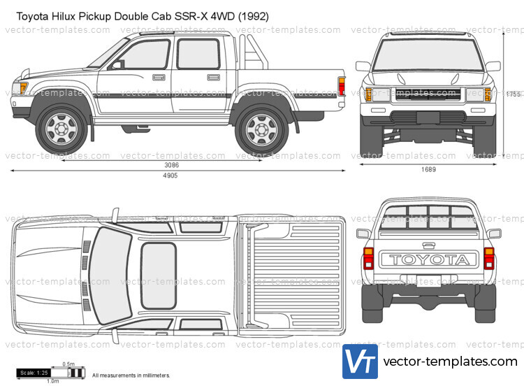 Toyota Hilux Pickup Double Cab SSR-X 4WD