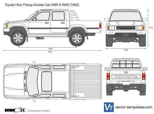 Toyota Hilux Pickup Double Cab SSR-X 4WD