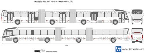Marcopolo Viale BRT - Volvo B340M BIARTICULADO