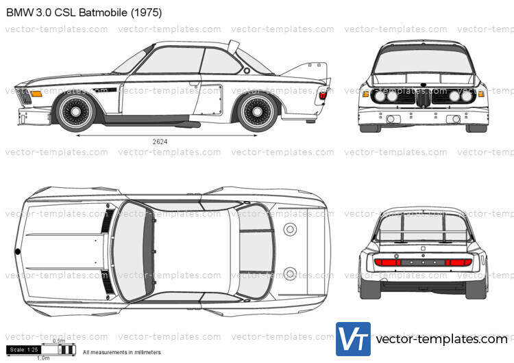 BMW 3.0 CSL Batmobile