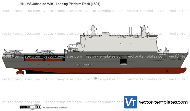 HNLMS Johan de Witt - Landing Platform Dock