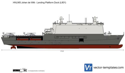 HNLMS Johan de Witt - Landing Platform Dock