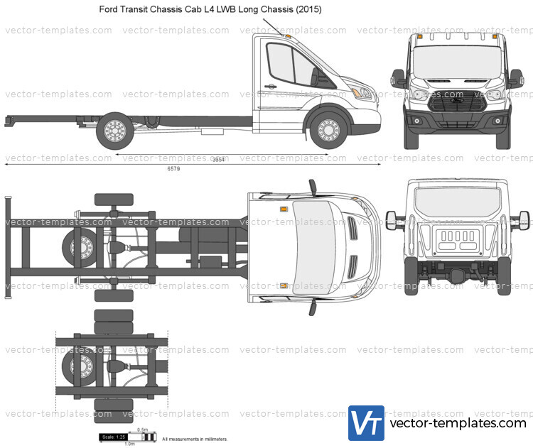 Ford Transit Chassis Cab L4 LWB Long Chassis