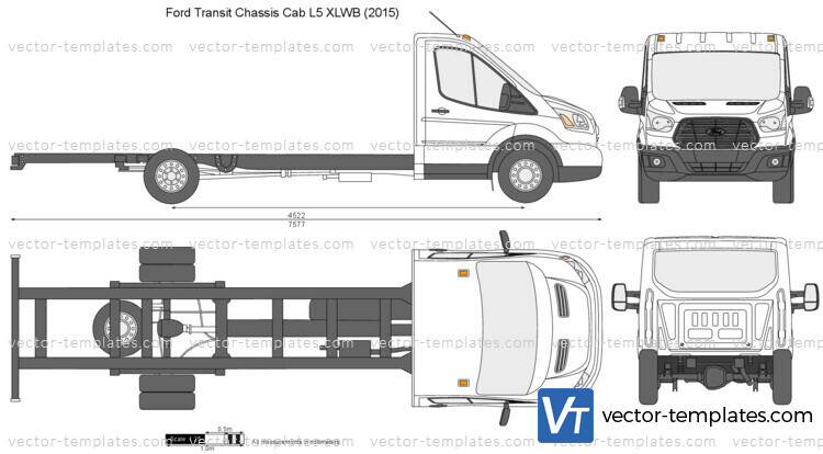 Ford Transit Chassis Cab L5 XLWB