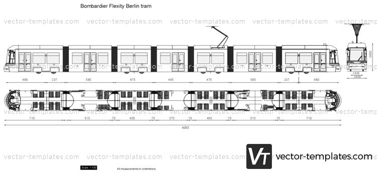 Bombardier Flexity Berlin tram