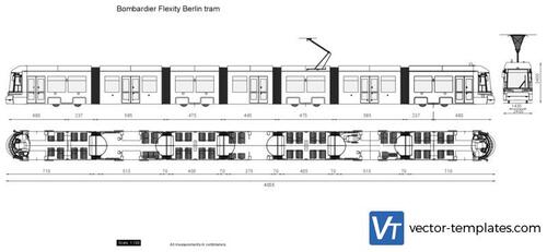 Bombardier Flexity Berlin tram