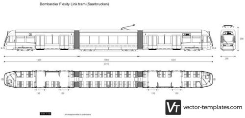 Bombardier Flexity Link tram (Saarbrucken)