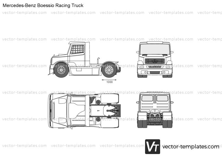 Mercedes-Benz Boessio Racing Truck