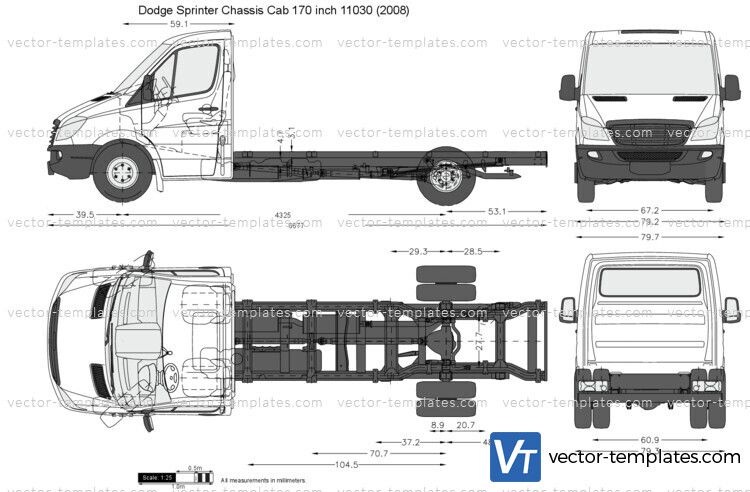 Dodge Sprinter Chassis Cab 170 inch 11030