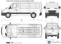 Dodge Sprinter Passenger Van 144 inch 8850 LR