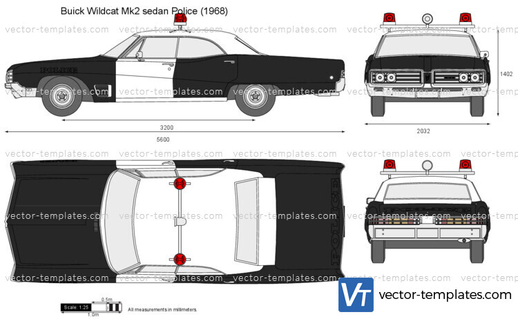 Buick Wildcat Mk2 sedan Police