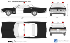 Buick Wildcat Mk2 sedan Police