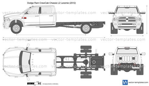 Dodge Ram CrewCab Chassis L2 Laramie