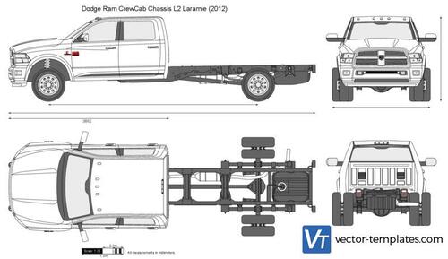 Dodge Ram CrewCab Chassis L2 Laramie