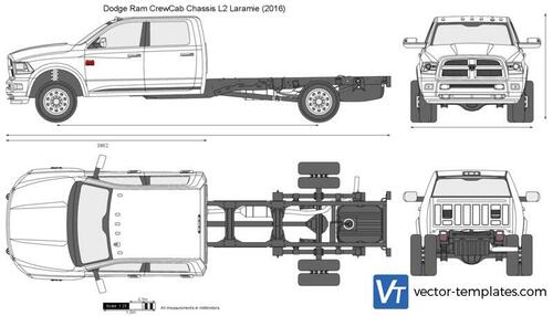 Dodge Ram CrewCab Chassis L2 Laramie