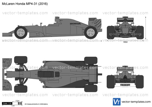 McLaren Honda MP4-31 F1 Formula 1