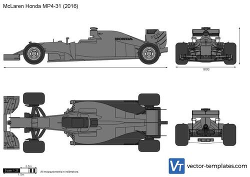 McLaren Honda MP4-31 F1 Formula 1