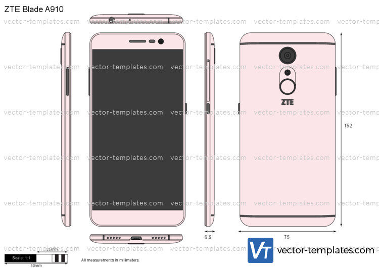 ZTE Blade A910