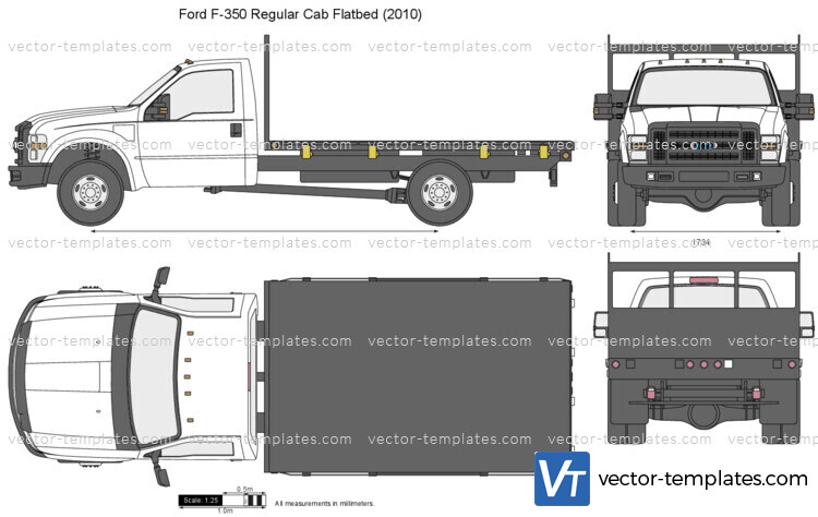 Ford F-350 Regular Cab Flatbed