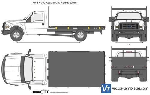 Ford F-350 Regular Cab Flatbed