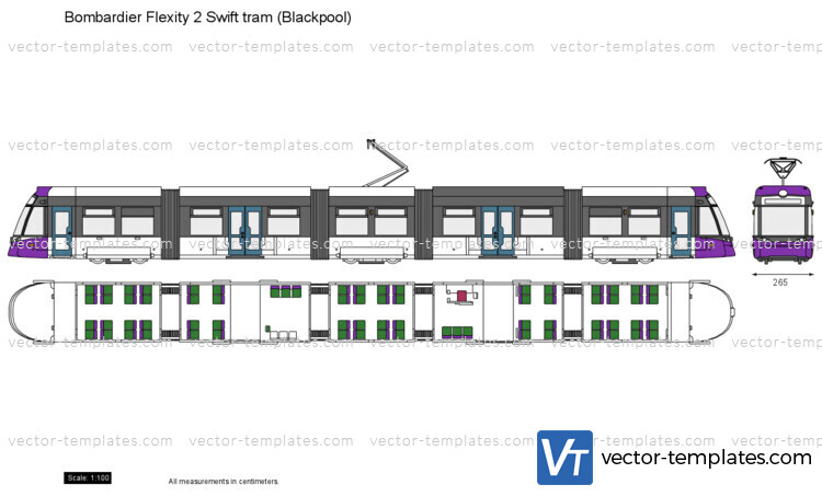 Bombardier Flexity 2 Swift tram (Blackpool)