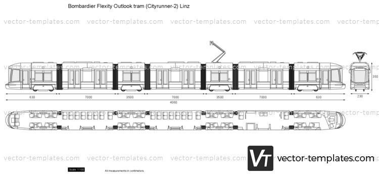 Bombardier Flexity Outlook tram (Cityrunner-2) Linz