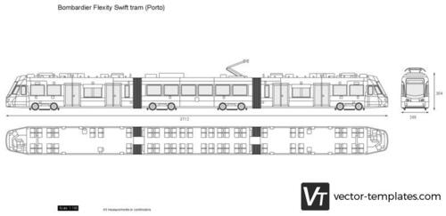 Bombardier Flexity Swift tram (Porto)