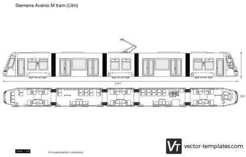 Siemens Avenio M tram (Ulm)