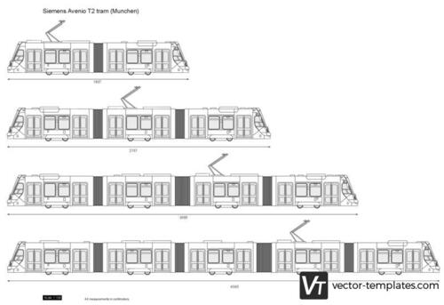 Siemens Avenio T2 tram (Munchen)