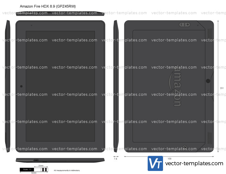 Amazon Fire HDX 8.9 (GPZ45RW)